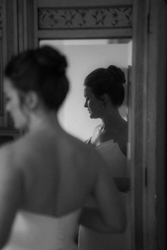 Phoebe Niall Wedding 0301 BW