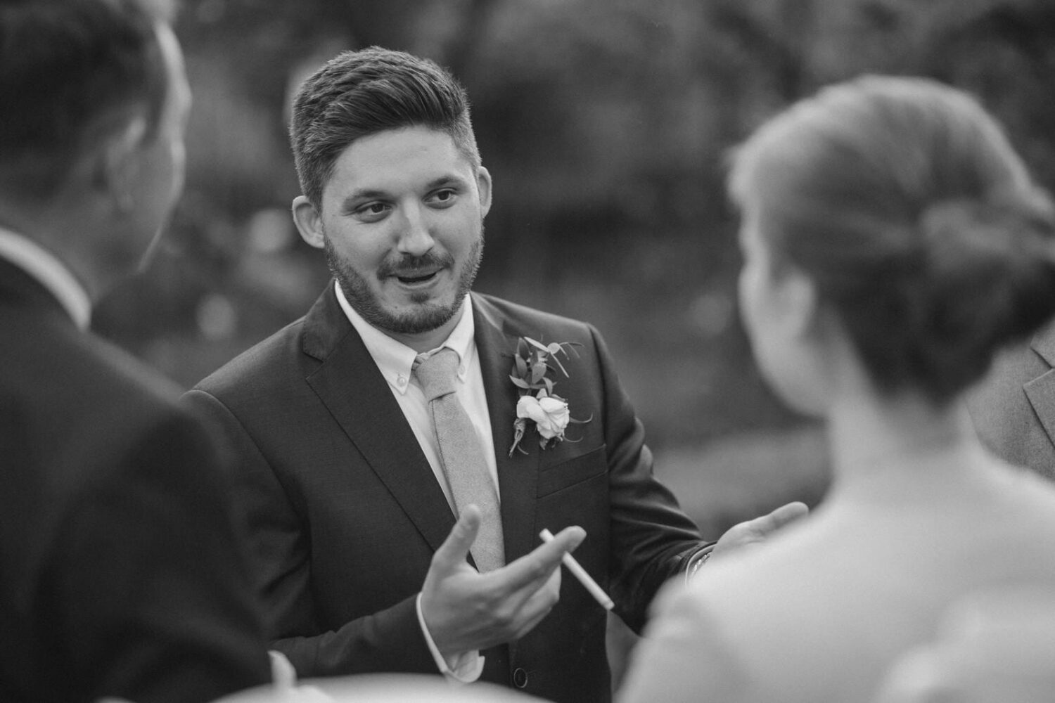 Pips Joe Wedding 1918 BW resize